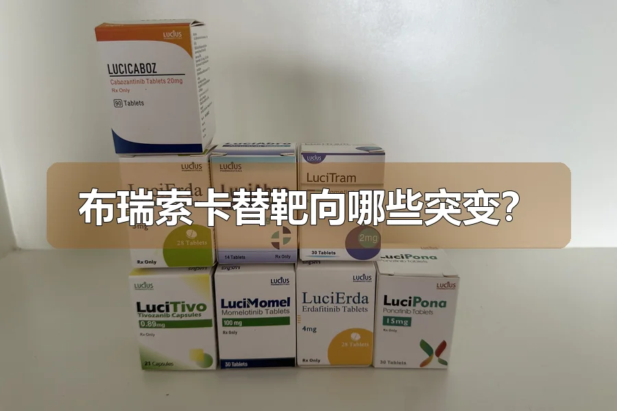 布瑞索卡替靶向哪些突变？